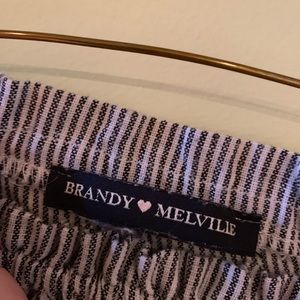 brandy melville off the shoulder long sleeve shirt
